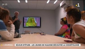 Des jeunes de la MFR de Huahine en séjour à tahiti et Moorea