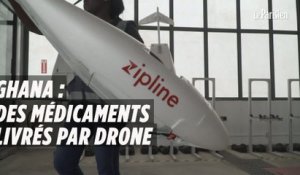 Le Ghana teste la livraison de médicaments par drone