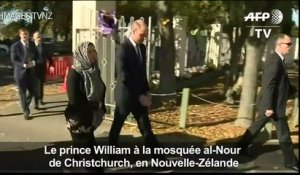 Attaques de Christchurch: hommage du prince William aux victimes