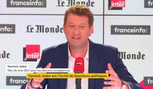 Yannick Jadot : "Le monde de l'écologie, la société dont on rêve, elle existe, simplement elle est en marge des politiques publiques".