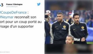 Rennes - PSG : Neymar reconnaît son tort après l'incident avec le supporter