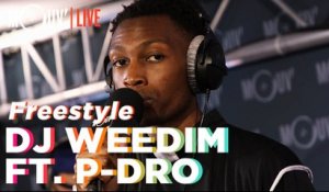 DJ WEEDIM FT. P-DRO : Freestyle (Live @Mouv' Studios)