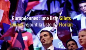 Européennes : une liste Gilets jaunes rejoint la liste de Florian Philippot