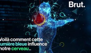 Comment la lumière bleue agit sur notre cerveau