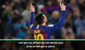 Demies - Rakitic : "Messi est loin devant et on le suit"