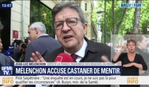 Jean-Luc Mélenchon sur l'intrusion de la Pitié-Salpêtrière: "Personne n'a attaqué cet hôpital"