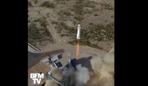 Blue Origin: la fusée de Jeff Bezos réussit son onzième vol d'essai
