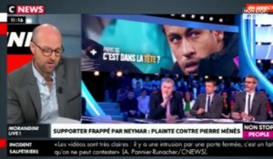Morandini Live : Le supporter frappé par Neymar porte plainte contre Pierre Ménès, analyse (vidéo)