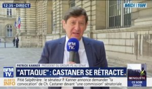 Pitié-Salpêtrière: Patrick Kanner (PS) demande l'audition de Christophe Castaner par la commission des lois du Sénat
