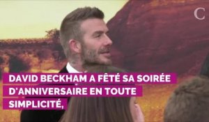 PHOTOS. David Beckham a célébré son 44ème anniversaire entouré de son épouse Victoria et de leurs enfants