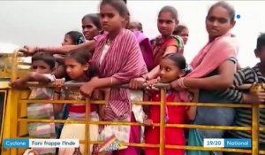 Inde : le cyclone Fani frappe l'Inde