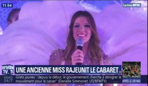 Le nouveau quotidien d'Iris Mittenaere, ex-miss Univers, dans un cabaret parisien
