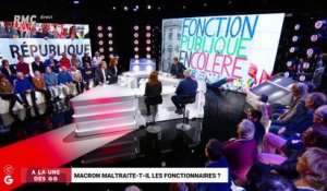 A la Une des GG : Macron maltraite-t-il les fonctionnaires ? - 09/05