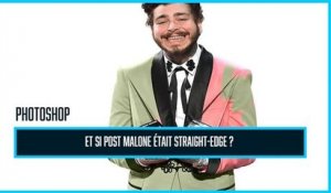 Photoshop de célébrité : Post Malone devient straight-edge