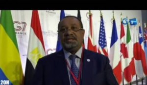 RTG/Le Gabon a prit part au sommet des ministres du G7 en France