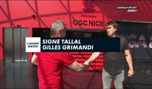 Signé Tallal avec Gilles Grimandi