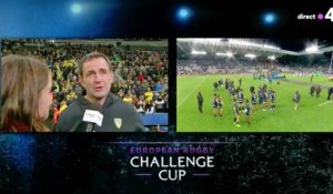 La réaction de Franck Azema suite à la victoire de la Challenge Cup