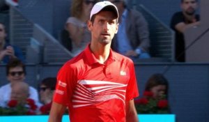 Madrid - Djokovic écarte Thiem en deux tie breaks