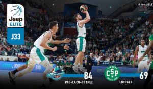 Jeep® ÉLITE : Pau-Lacq-Orthez vs Limoges (J33)