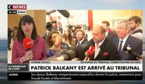 Regardez l'arrivée de Patrick Balkany et de son avocat lors de l'ouverture du procès des époux  Balkany - VIDEO