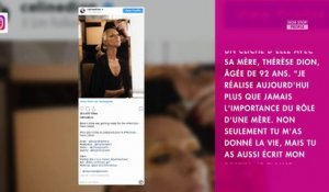 Céline Dion : son beau message à sa maman pour la fête des mères