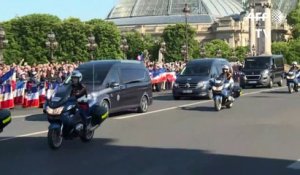 Soldats tombés au Burkina: émotion sur le Pont Alexandre III