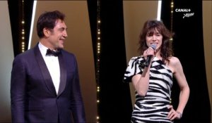 Charlotte Gainsbourg & Javier Bardem déclarent le 72ème festival de Cannes ouvert - Cannes 2019