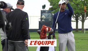 Au practice avec Tiger Woods - Golf - USPGA