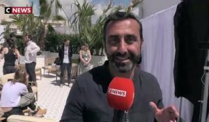 Jean Dujardin interviewé à Cannes