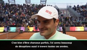 Rome - Federer : "J'ai été chanceux contre Coric"