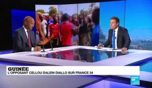 Cellou Dalein Diallo sur France 24