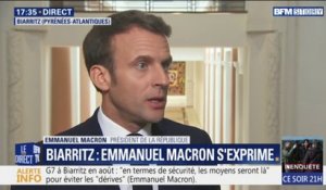 Pour Emmanuel Macron, le bilan du Rassemblement National dans l'UE "est une catastrophe"