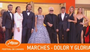 DOLOR Y GLORIA - Les marches - Cannes 2019 - VF