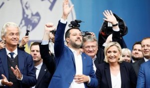 Matteo Salvini et Marine Le Pen au sommet des extrêmes