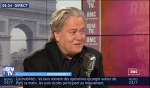Steve Bannon, ex-conseiller de Donald Trump est à Paris "en tant qu'observateur"