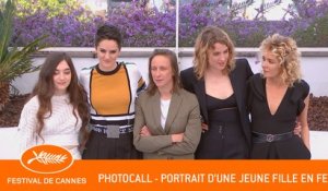 PORTRAIT DE LA JEUNE FILLE EN FEU - Photocall - Cannes 2019 - VF