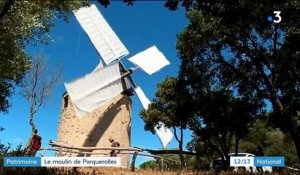 Var : le moulin de Port Cros produit à nouveau de la farine