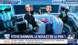 Steve Bannon, le boulet de Marine Le Pen ?