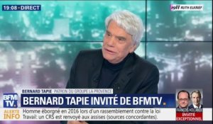 Bernard Tapie: "J'ai rappelé au procureur qui a requis 5 ans ferme qu'il a été plus optimiste que mes médecins"