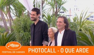O QUE ARDE - Photocall - Cannes 2019 - VF