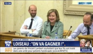 Européennes 2019: "On va gagner" s'est exclamée Nathalie Loiseau devant les députés LaREM