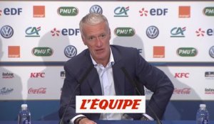 Deschamps «Un gardien nous quittera au retour de Lloris» - Foot - Bleus