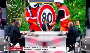 Le monde de Macron: Retour aux 90kmh, des PV annulés pour ceux flashés à 80 kmh - 23/05