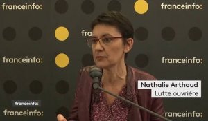 Élections européennes : "Cette société de l'exploitation n'est pas éternelle", affirme Nathalie Arthaud