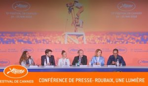 ROUBAIX UNE LUMIERE - Conférence de presse - Cannes 2019 - VF