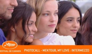MEKTOUB MY LOVE  INTERMEZZO - Photocall - Cannes 2019 - VF