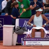 WTA - Strasbourg 2019 - Caroline Garcia prive Chloé Paquet de finale à Strasbourg