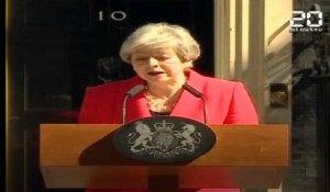 La Première ministre Theresa May annonce sa démission pour le 7 juin