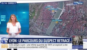 Lyon: le parcours du principal suspect reconstitué jusqu'au moment de l'explosion
