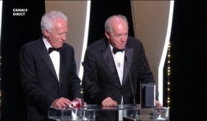 Les frères Dardenne reçoivent le prix de la mise en scène pour le film Le Jeune Ahmed - Cannes 2019